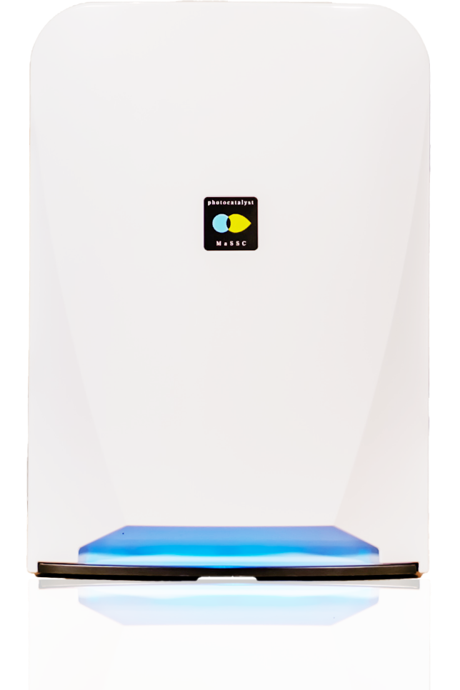 空気清浄機：光除菌のブルーデオ